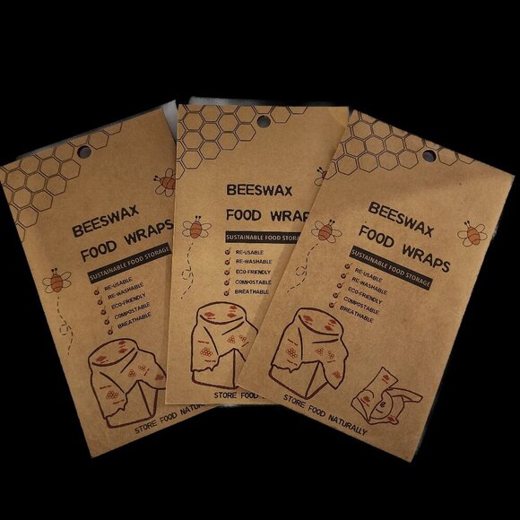 NWT 9 Bee’s Wrap Resuable Bee’s Wax food wraps. - Picture 2 of 7